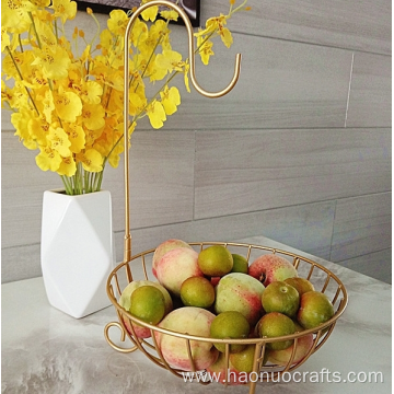 Swan neck net fruit basket